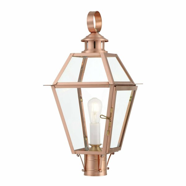 Norwell Olde Colony Outdoor Post Light - Copper 2250-CO-CL